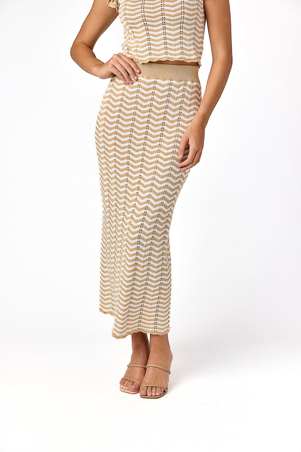 Rosso Knit Skirt